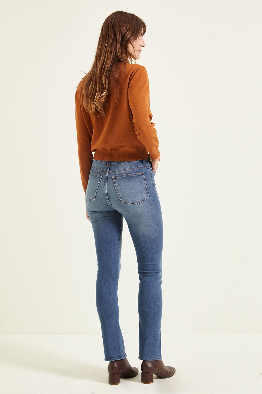 Skinny Tribeca Cut Blue