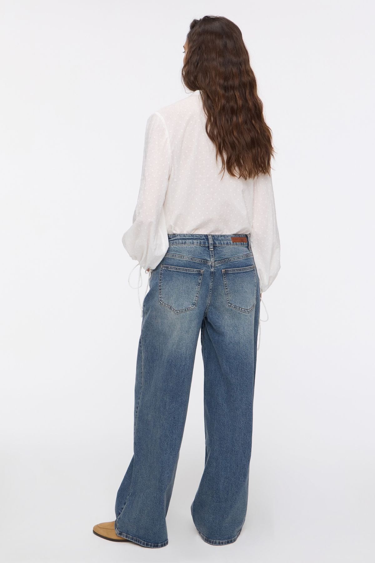 Straight Basic Matizado Blue