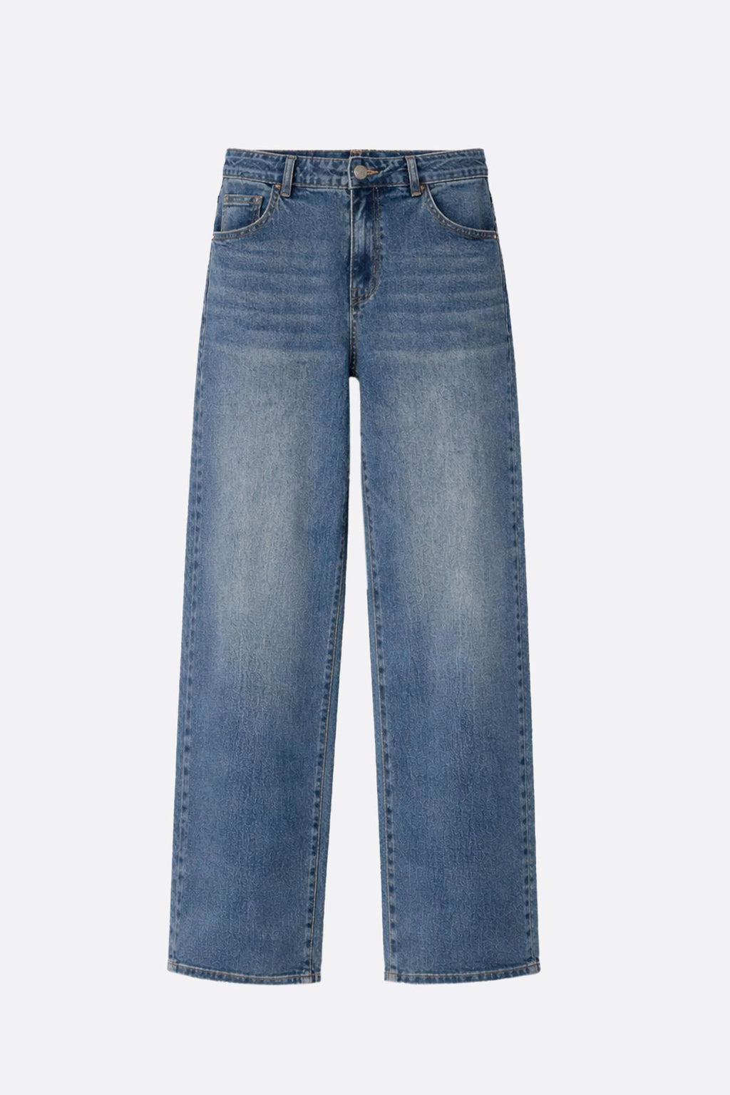 Straight Basic Matizado Blue
