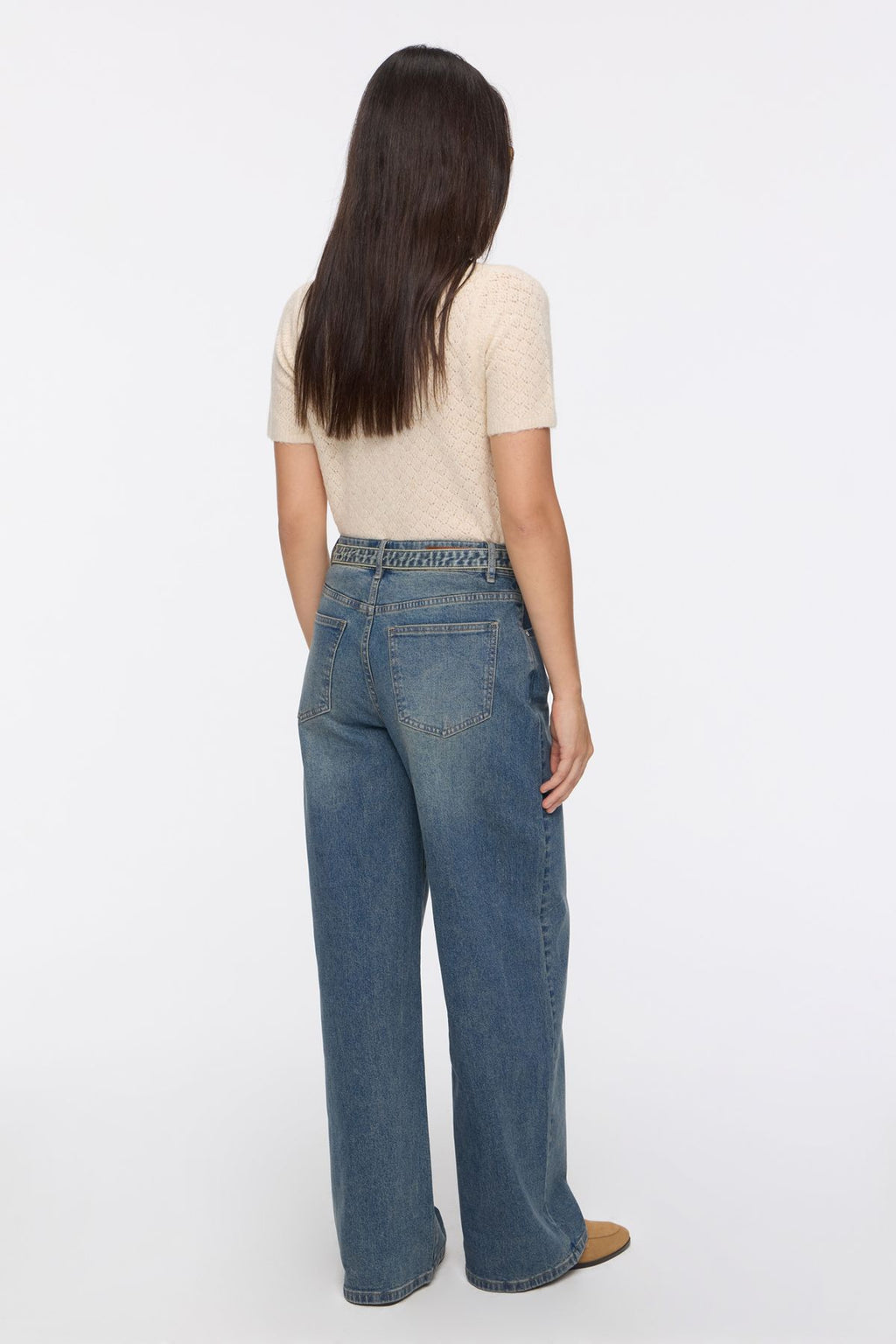 Wide Gout Lazo Vintage Blue