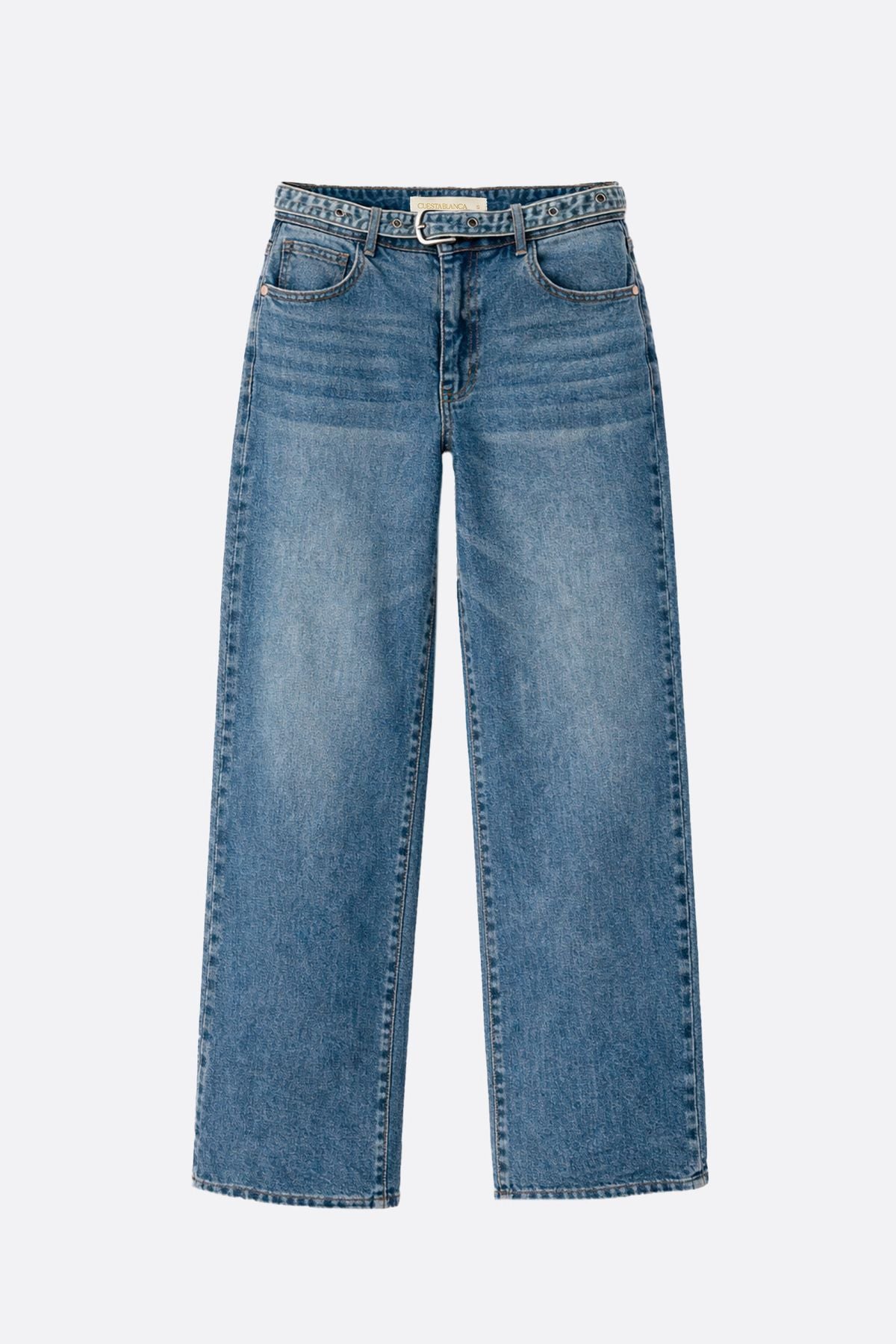 Wide Gout Lazo Vintage Blue
