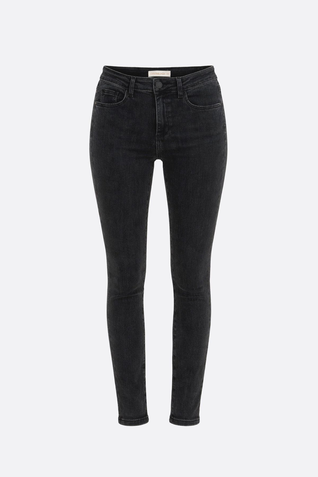 Skinny Mid Rise Black