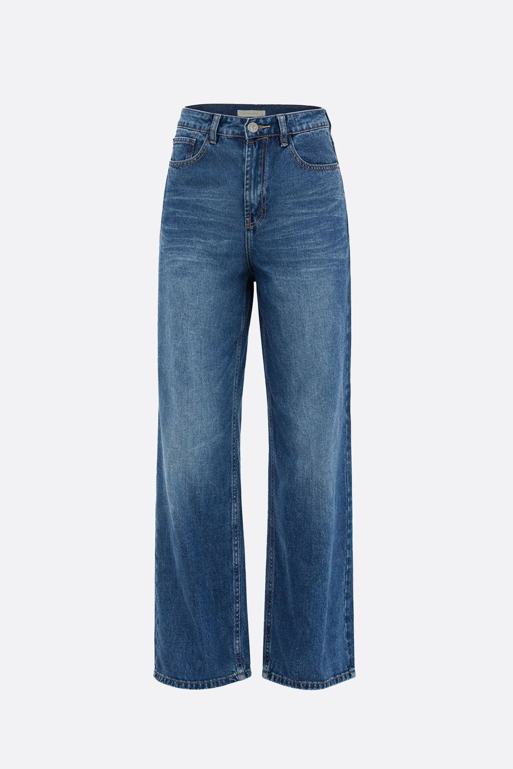 Straight Dark Blue Broken