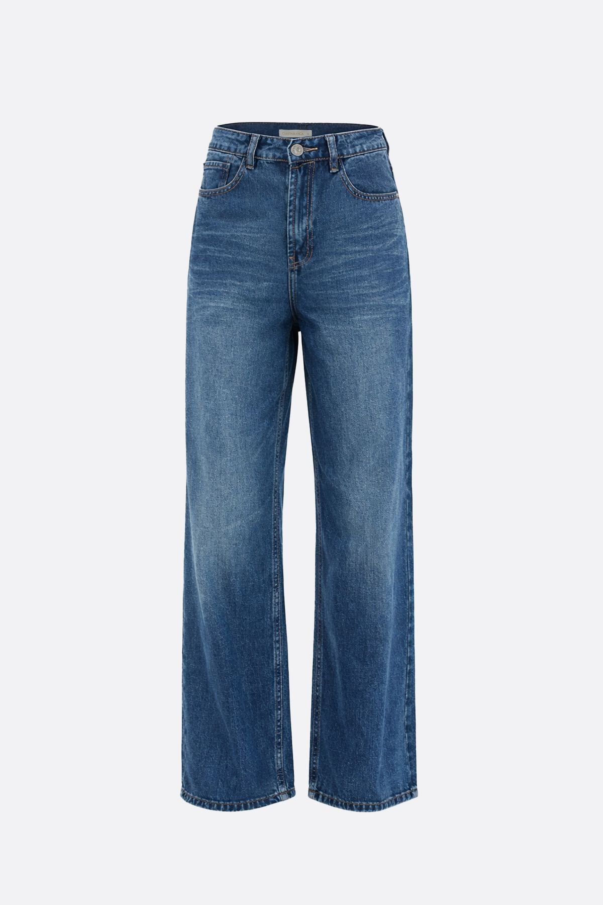 Straight Dark Blue Broken