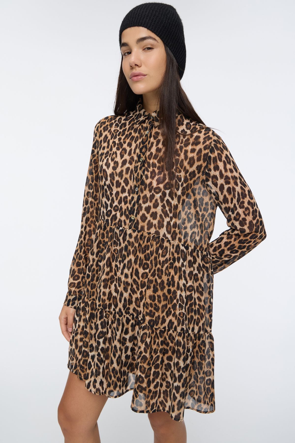 Vestido Safari Print