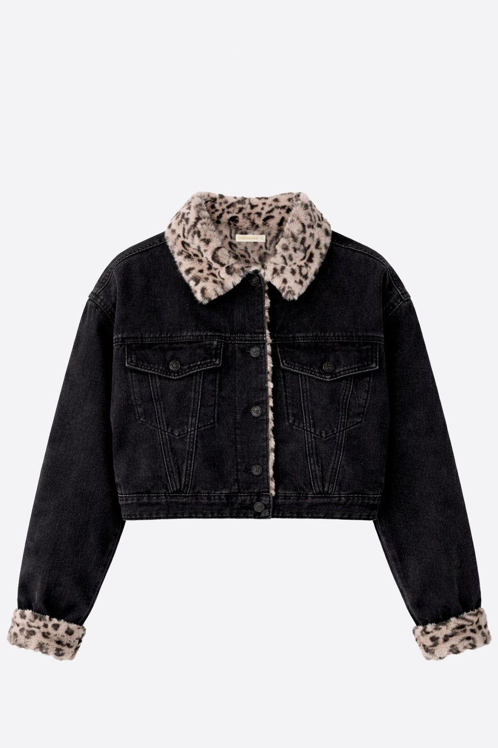 Campera Printed Black