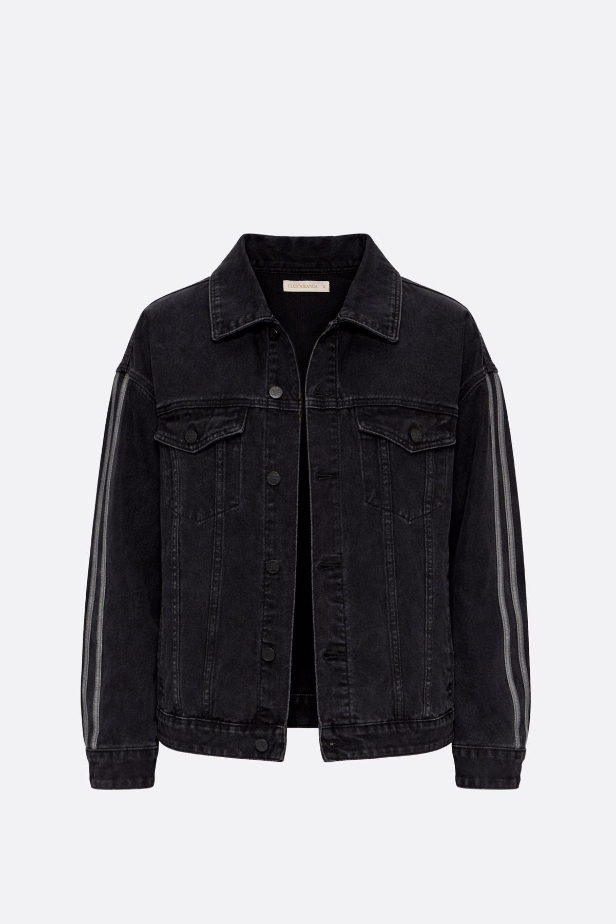 Campera Stripes Black