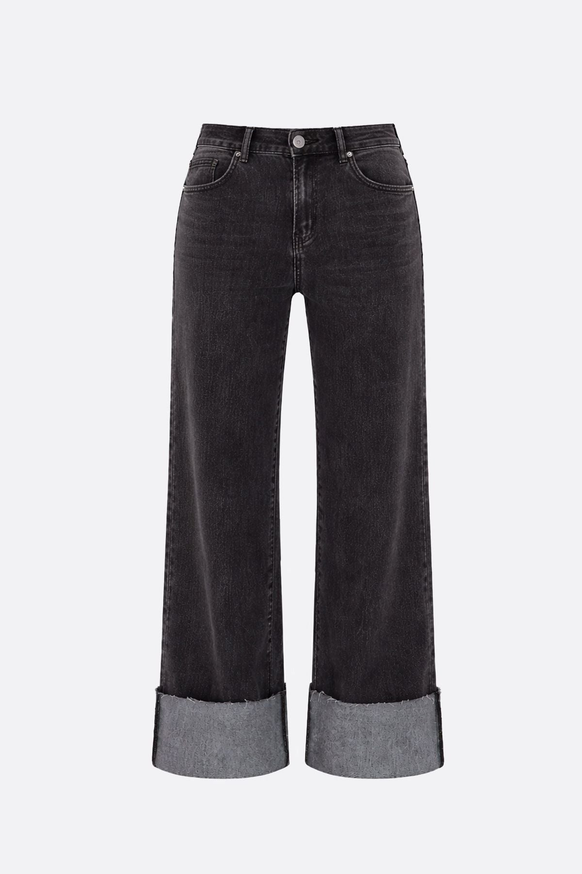 Straight Fold Dark Grey