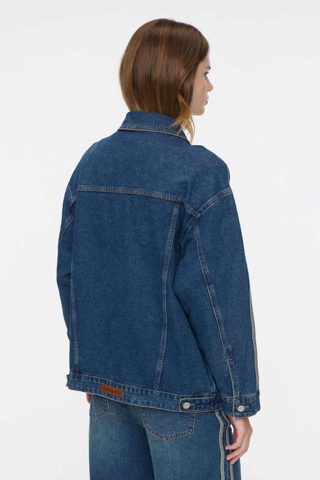 Campera Stripes Vintage Blue