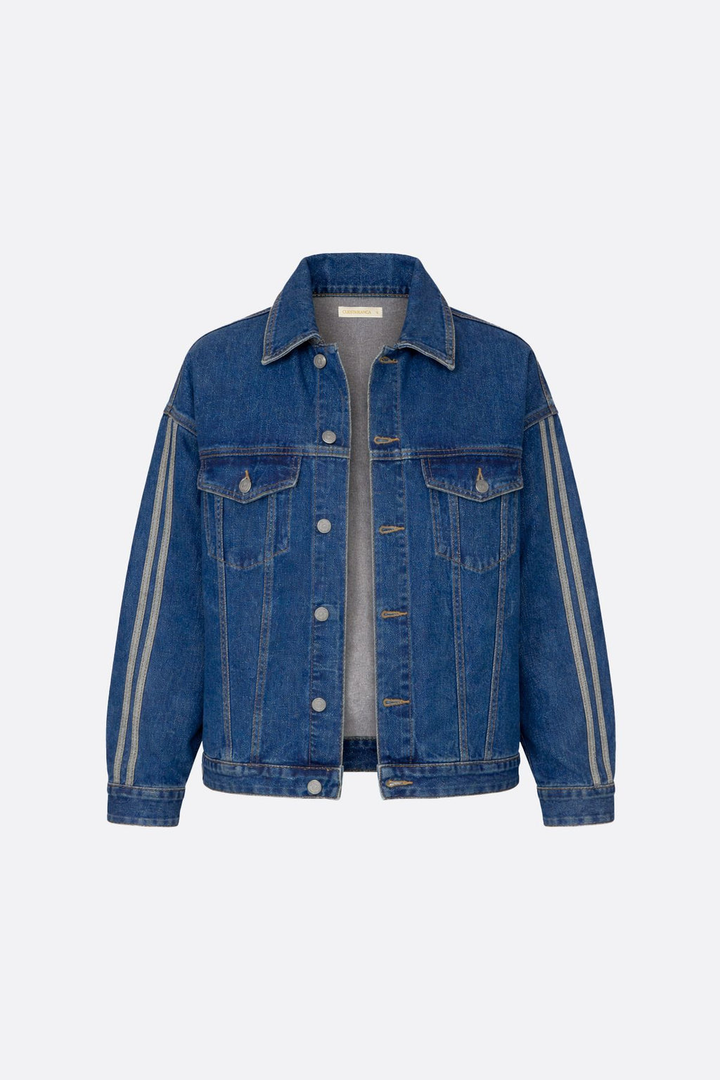 Campera Stripes Vintage Blue