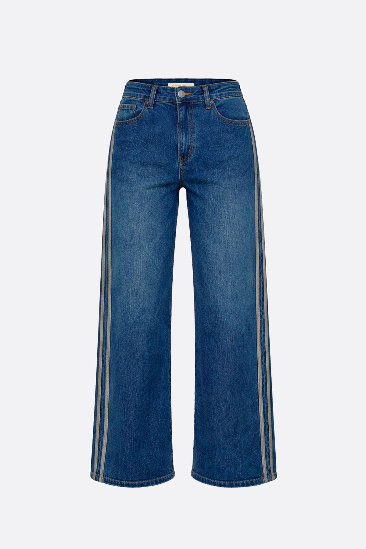 Wide Stripes Vintage Blue