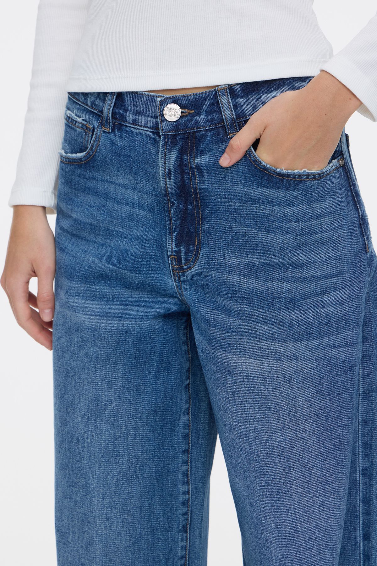 Wide Breaks Denim Blue
