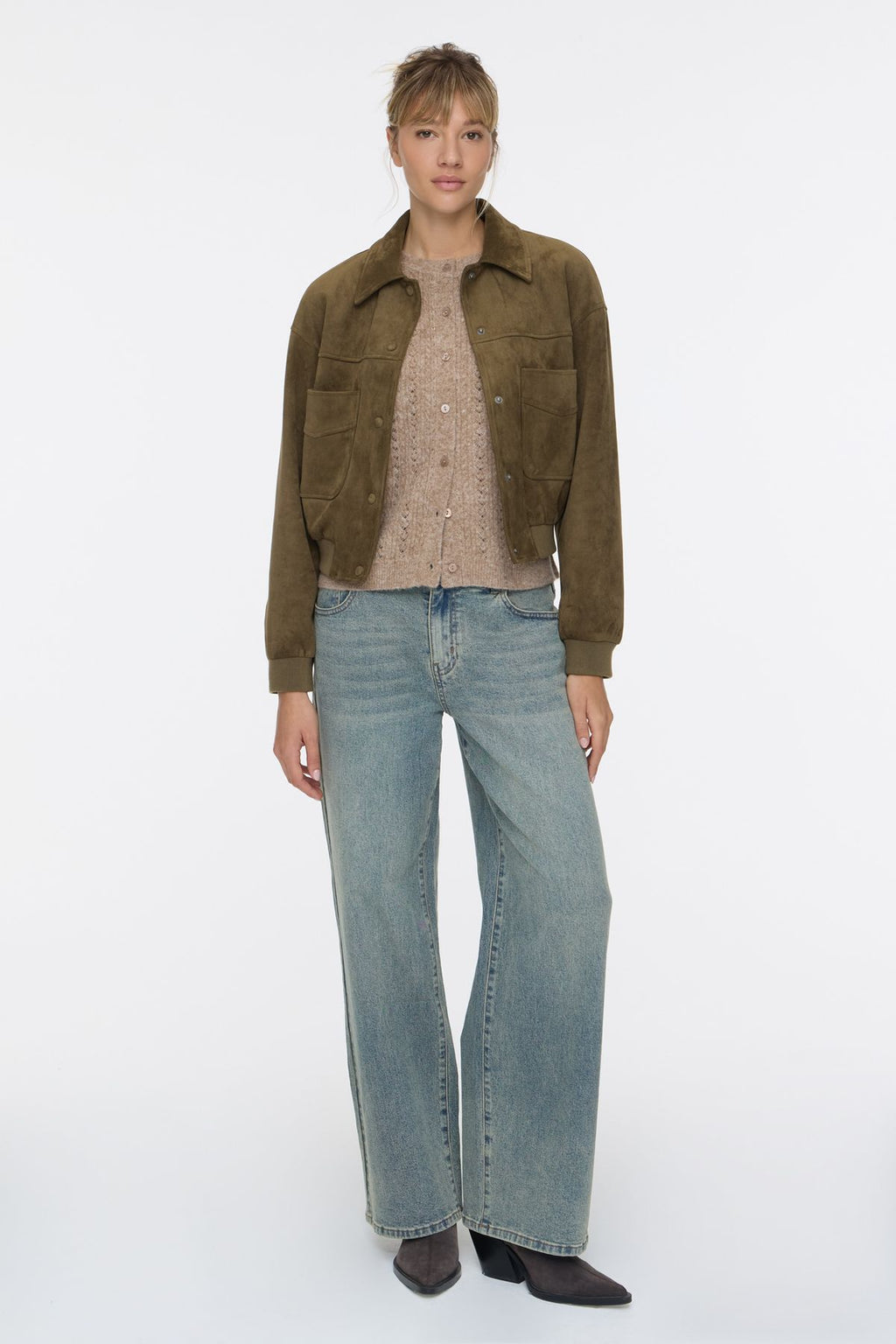 Straight Basic Vintage Blue