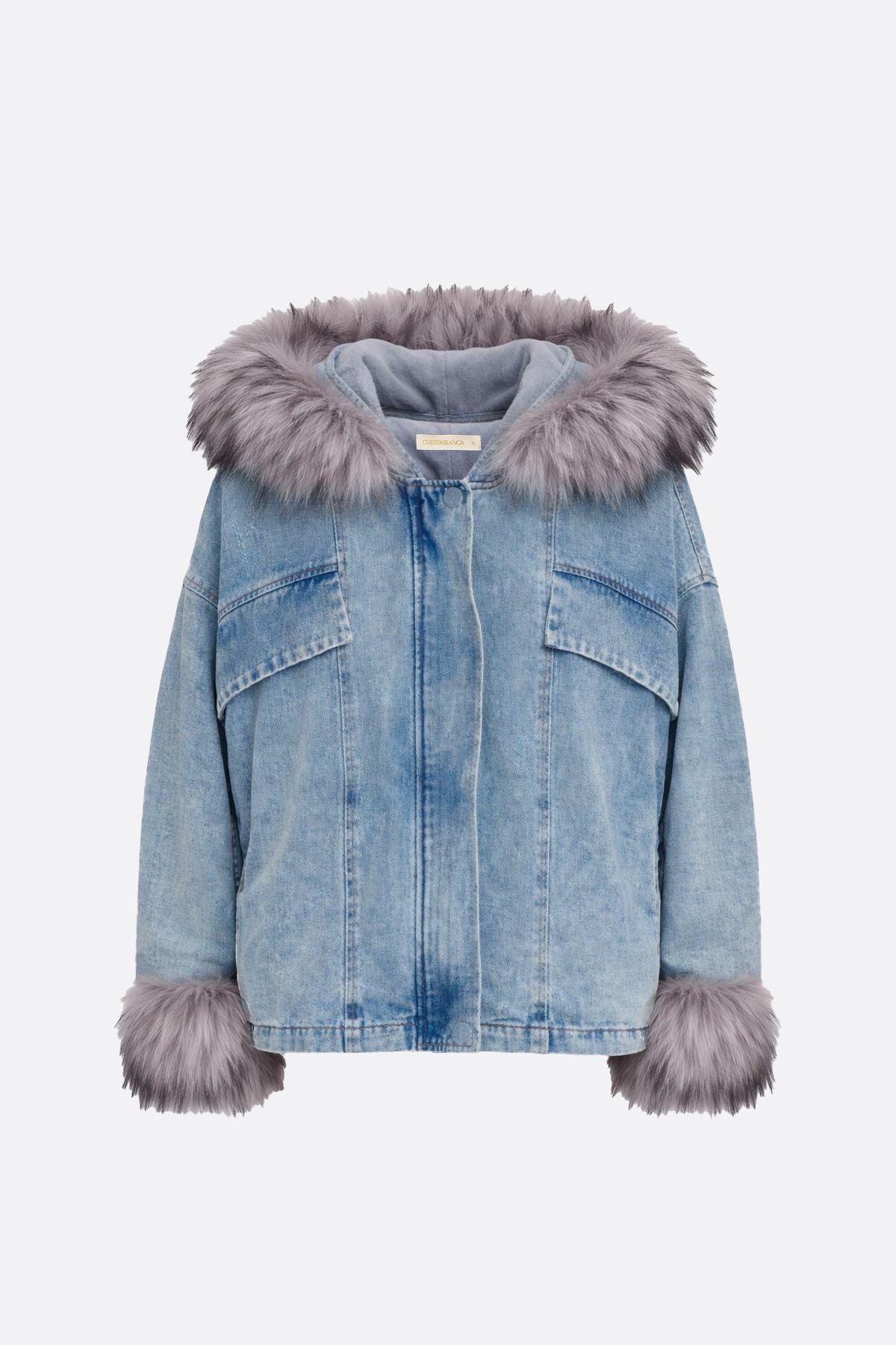 Campera Over Glam Deep Blue