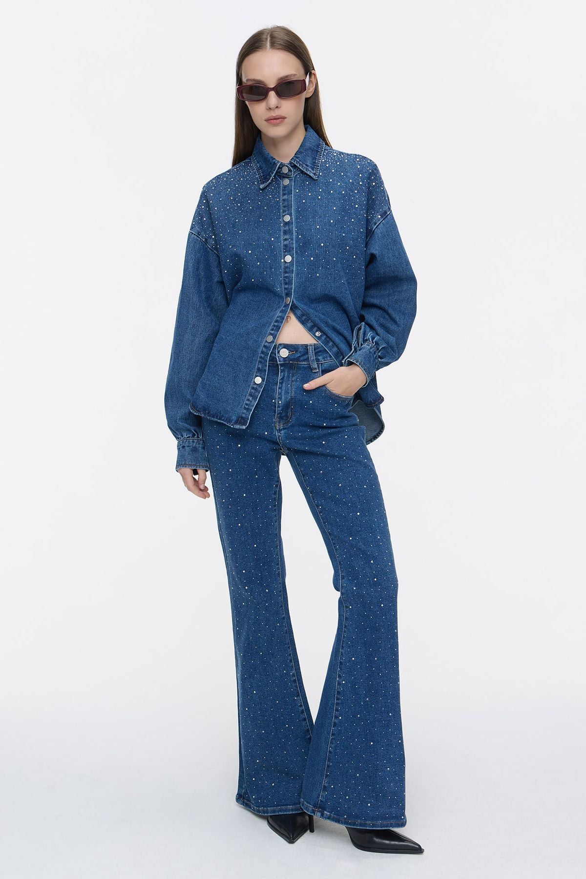 Oxford Cloe Denim Blue