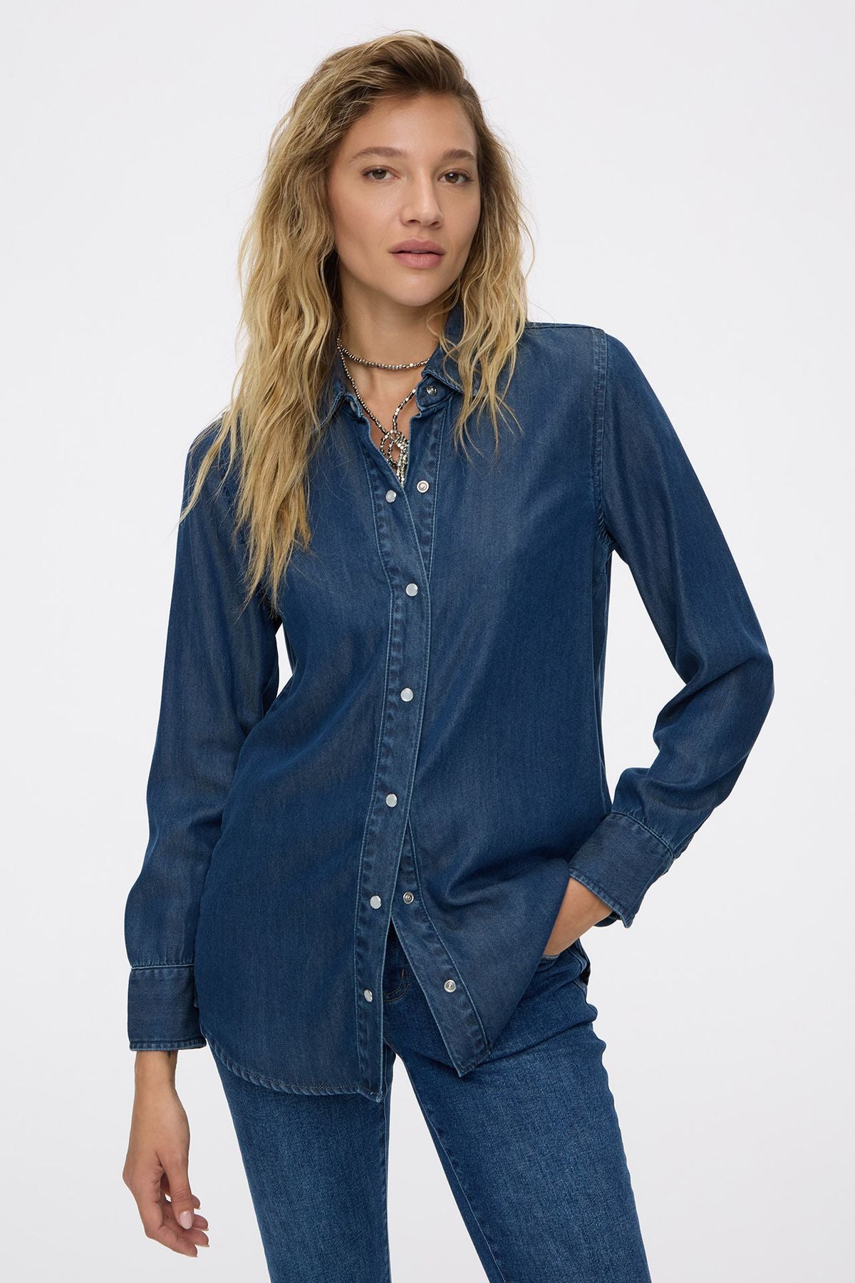 Camisa Eli Denim Blue