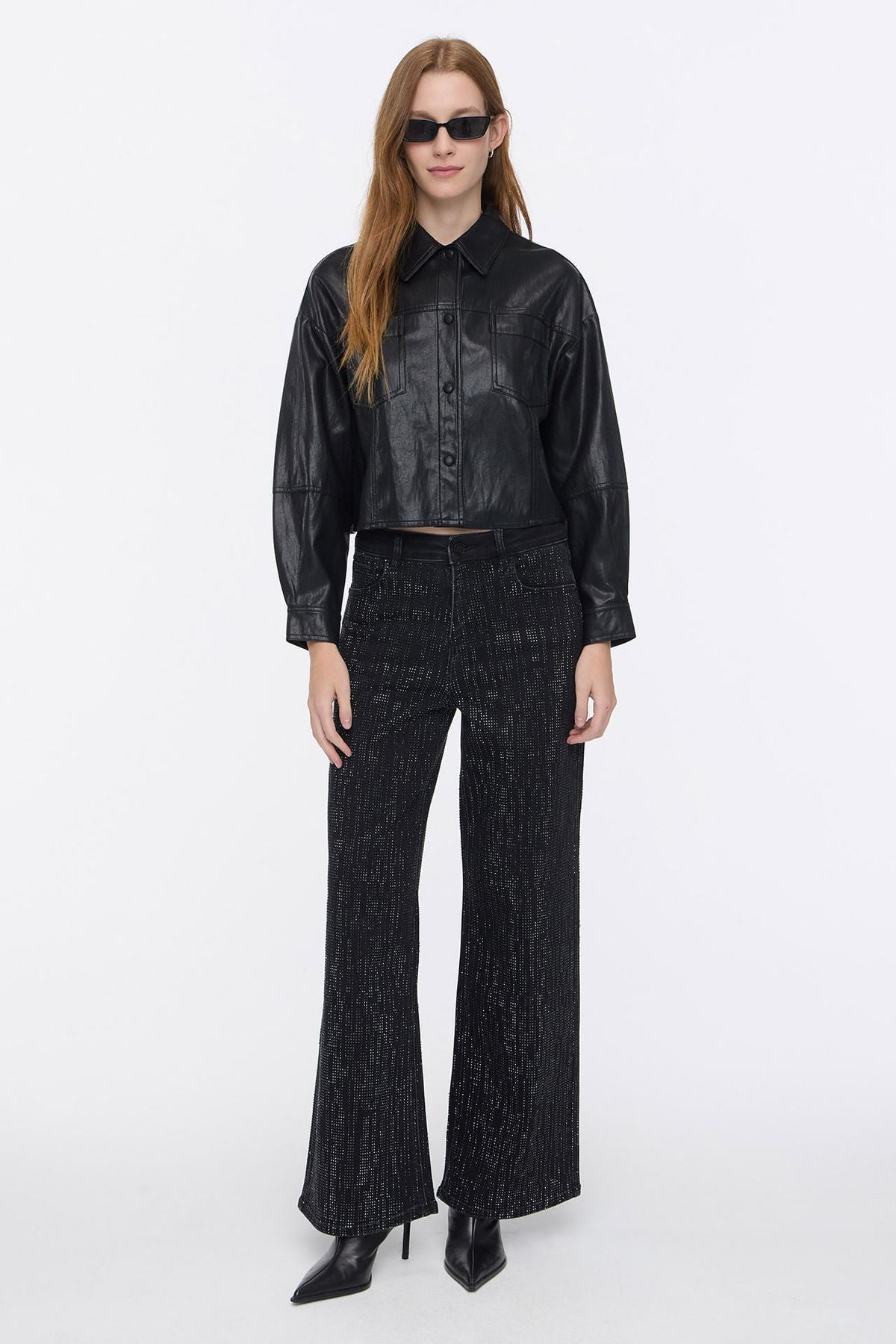 Straight Rain New Black