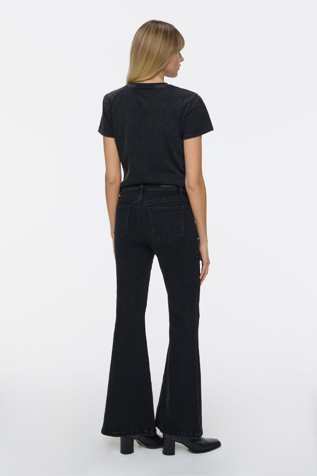Oxford Flared Black