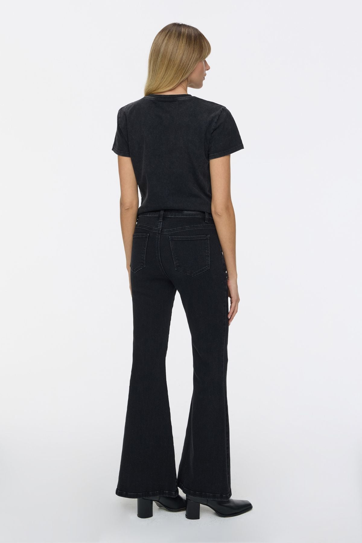Oxford Flared Black