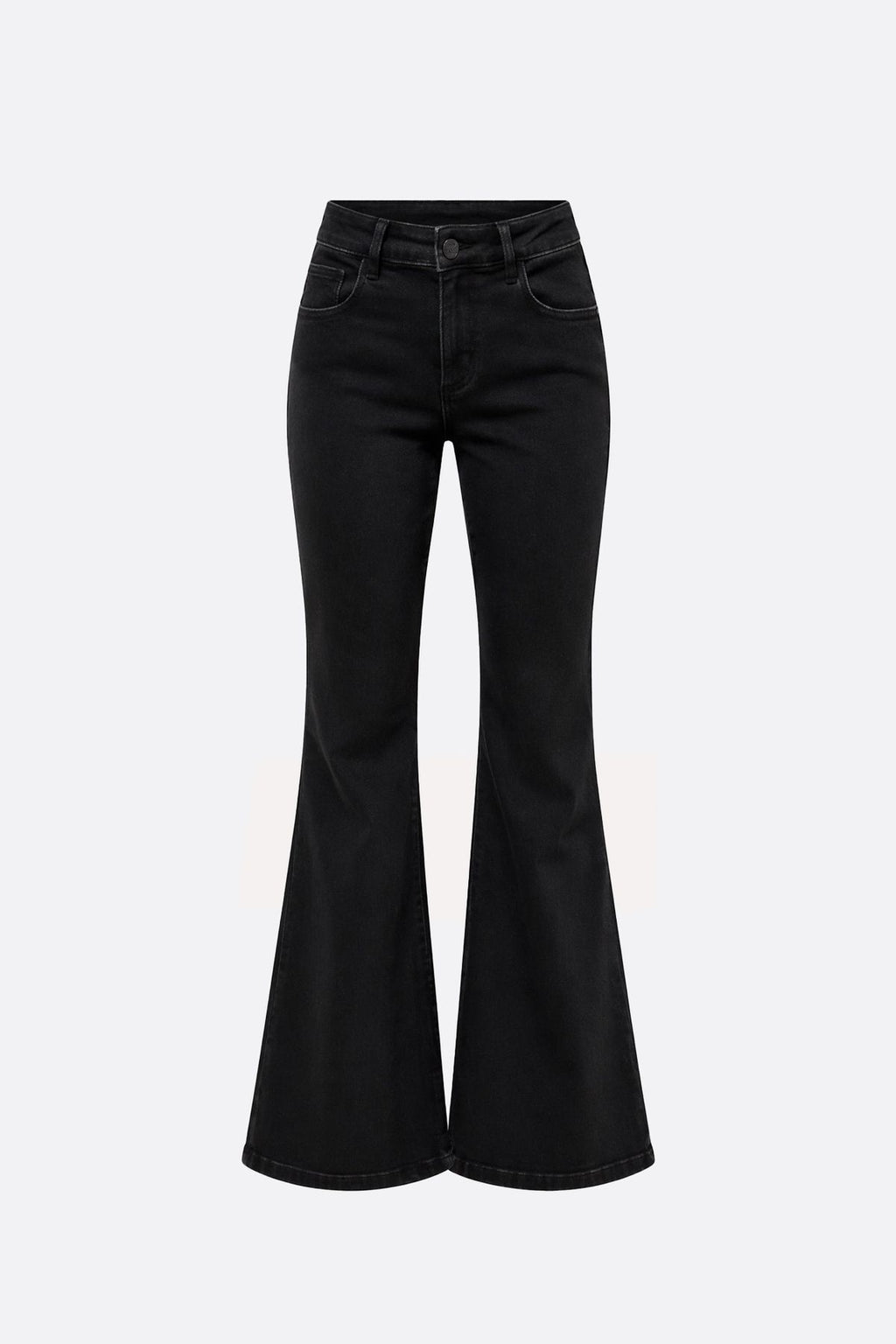 Oxford Flared Black