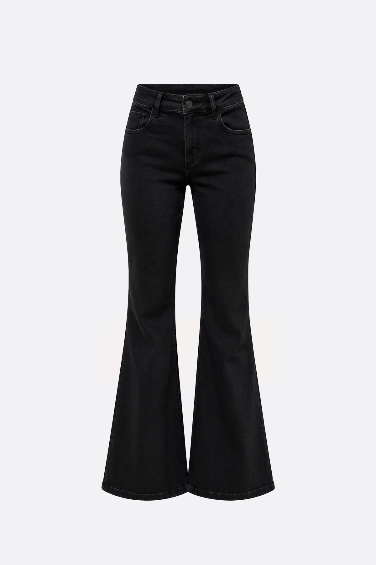 Oxford Flared Black