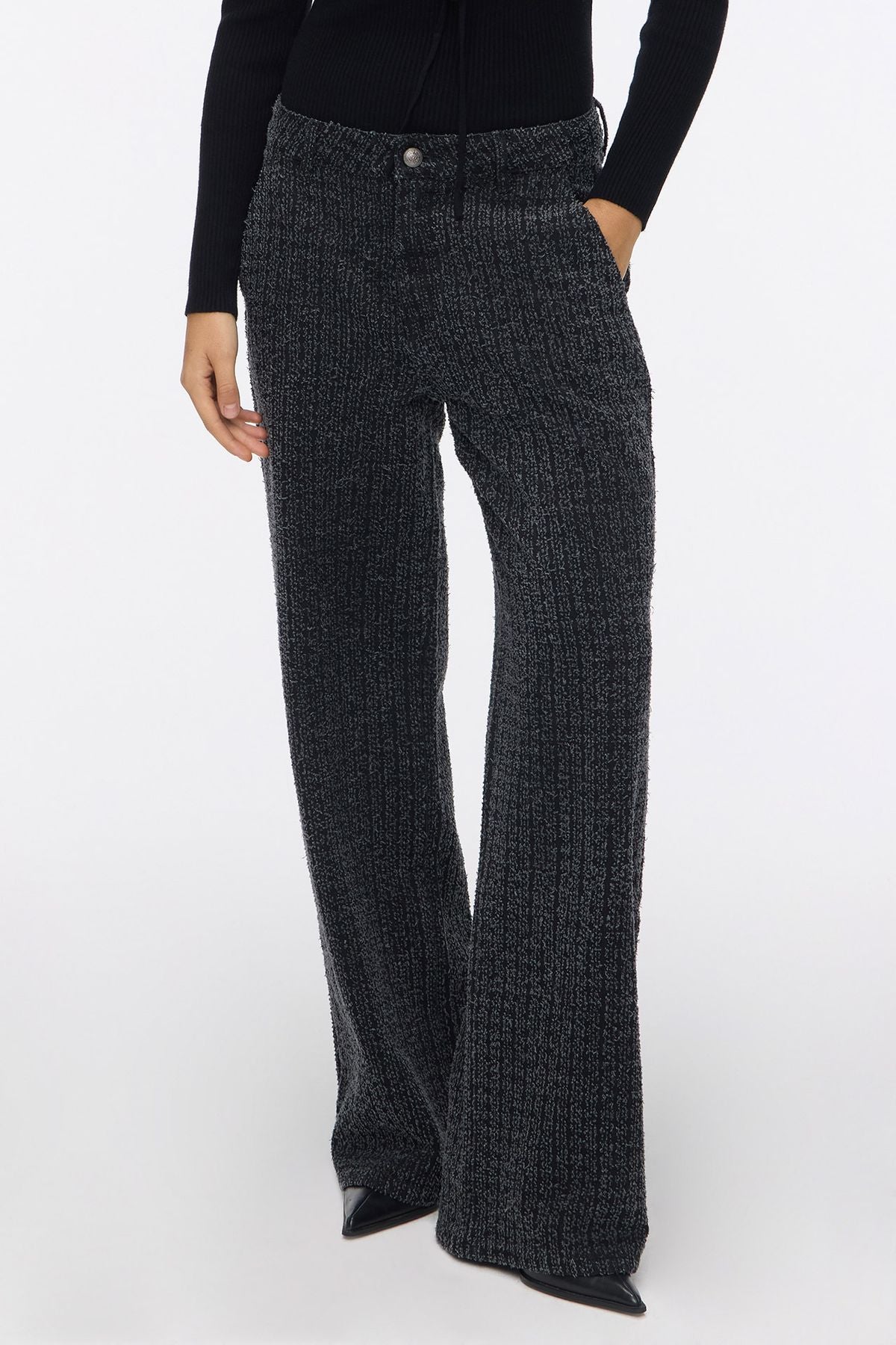 Wide Max Denim Black